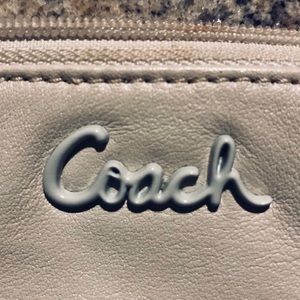 Coach Wristlet -  cream / off white Leather